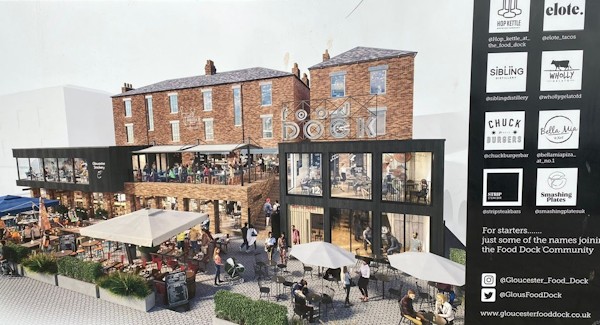 First business set to open at Gloucester Food Dock